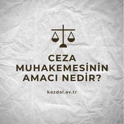 Ceza Muhamekesi Nedir